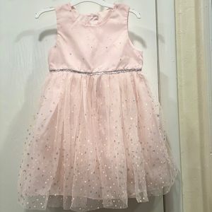 Cute apricot peach tull dress